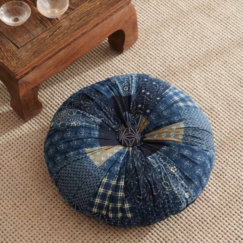 Boho Rundes Sitzkissen