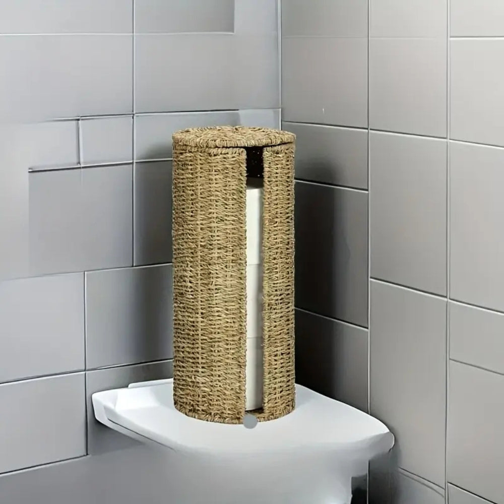 Geflochtener Seil-Toilettenpapierhalter