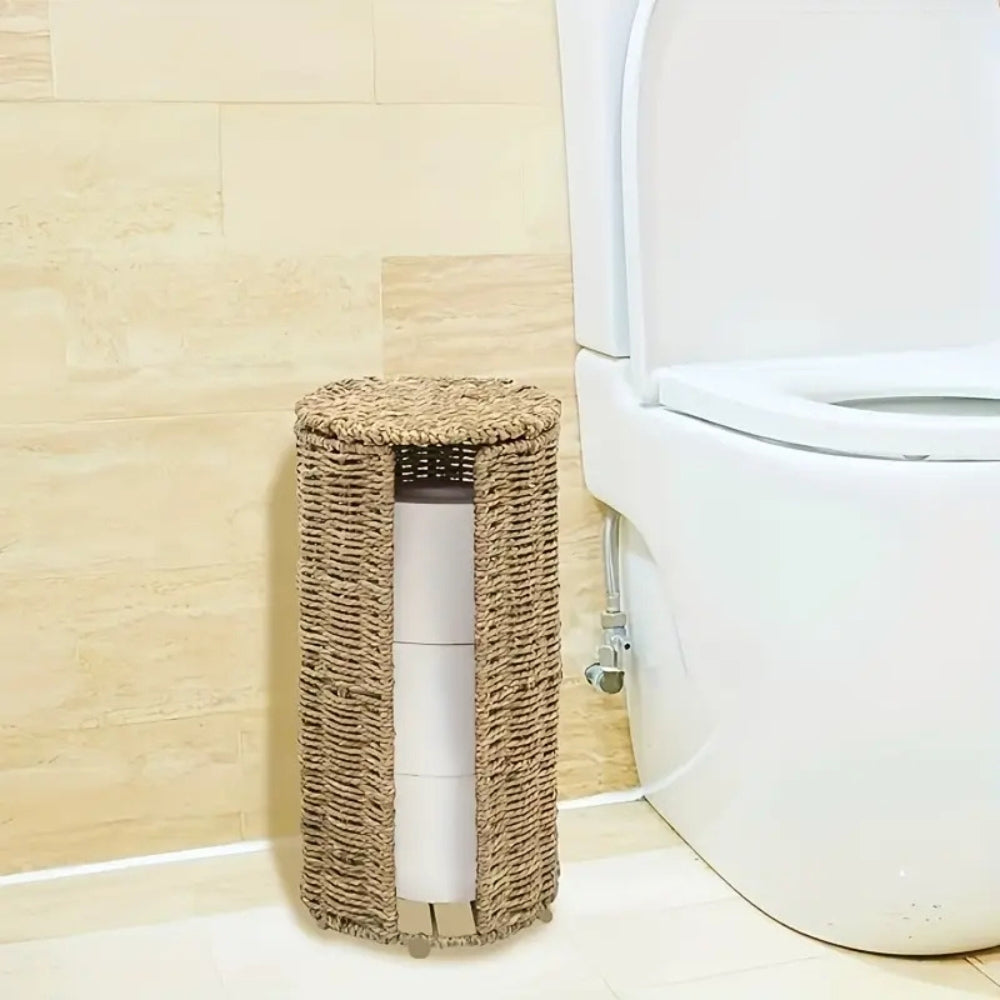 Geflochtener Seil-Toilettenpapierhalter