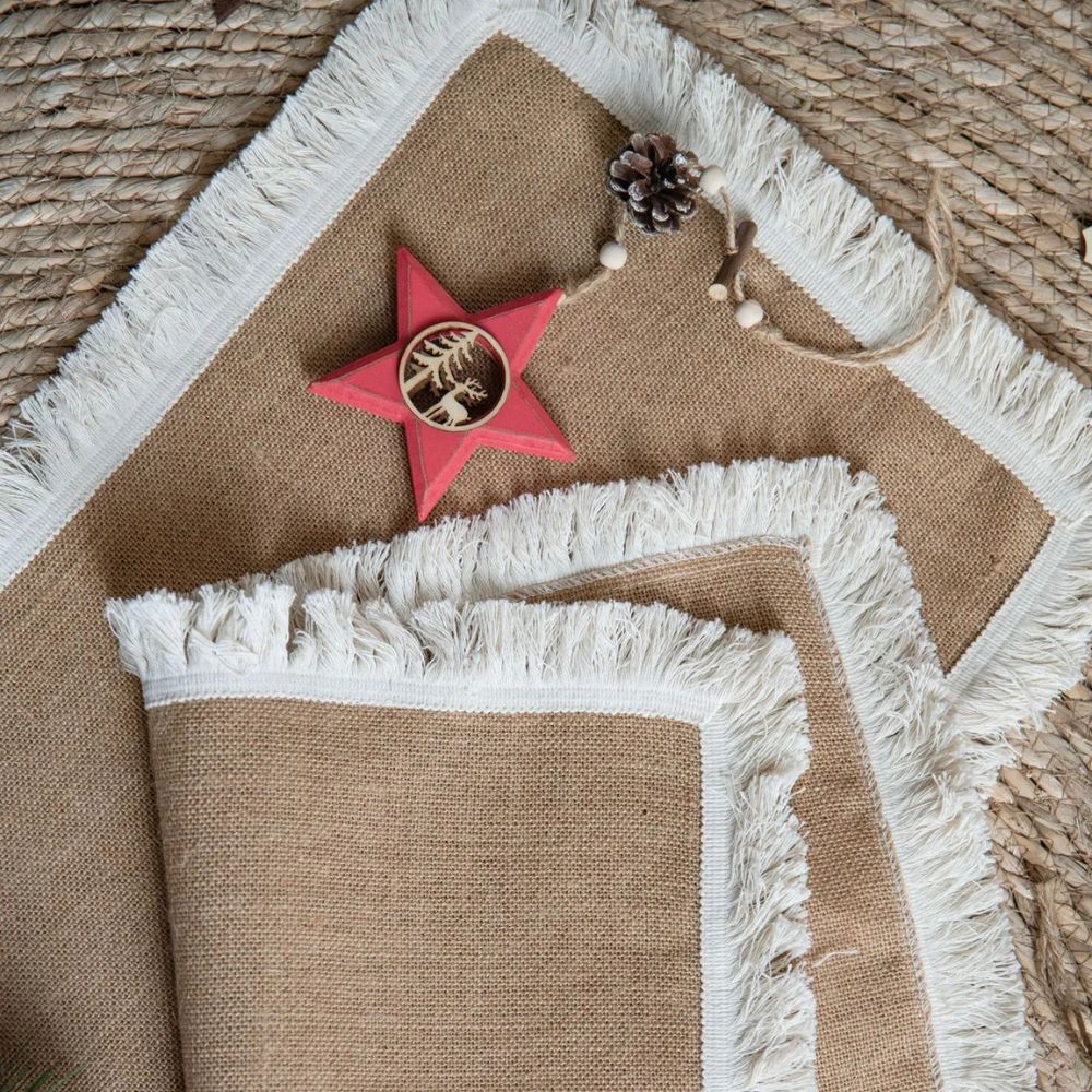 Jute Charme Boho Tischläufer