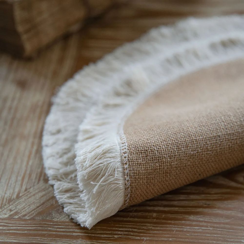 Jute Charme Boho Tischläufer