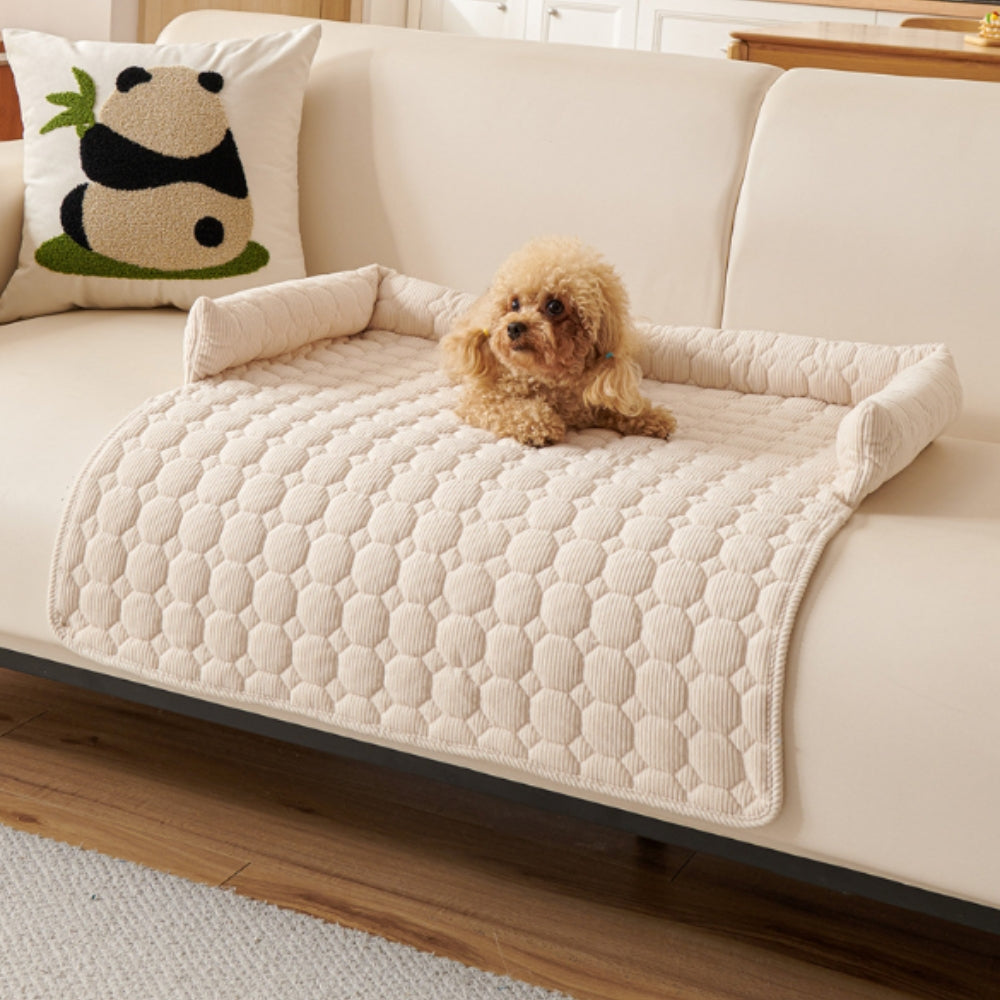 Hunde Anti-Rutsch Bolster Haustier Gepolstertes Bett