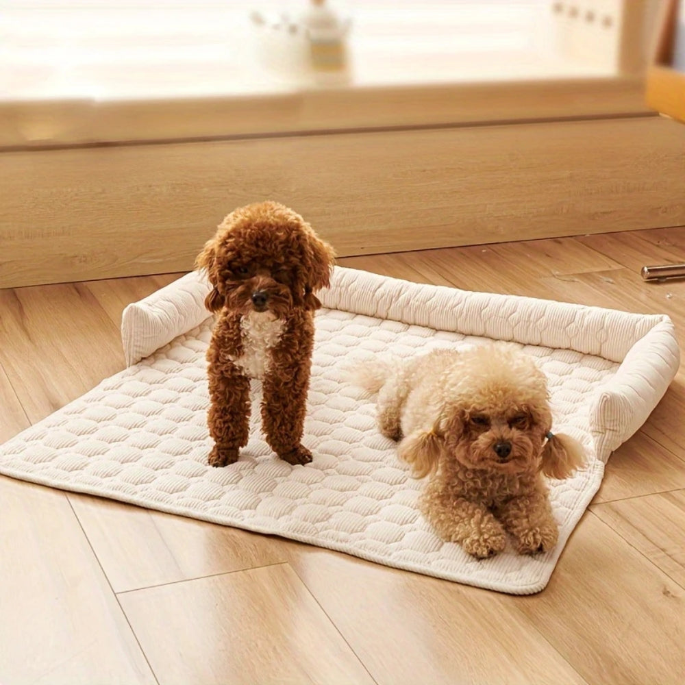 Hunde Anti-Rutsch Bolster Haustier Gepolstertes Bett