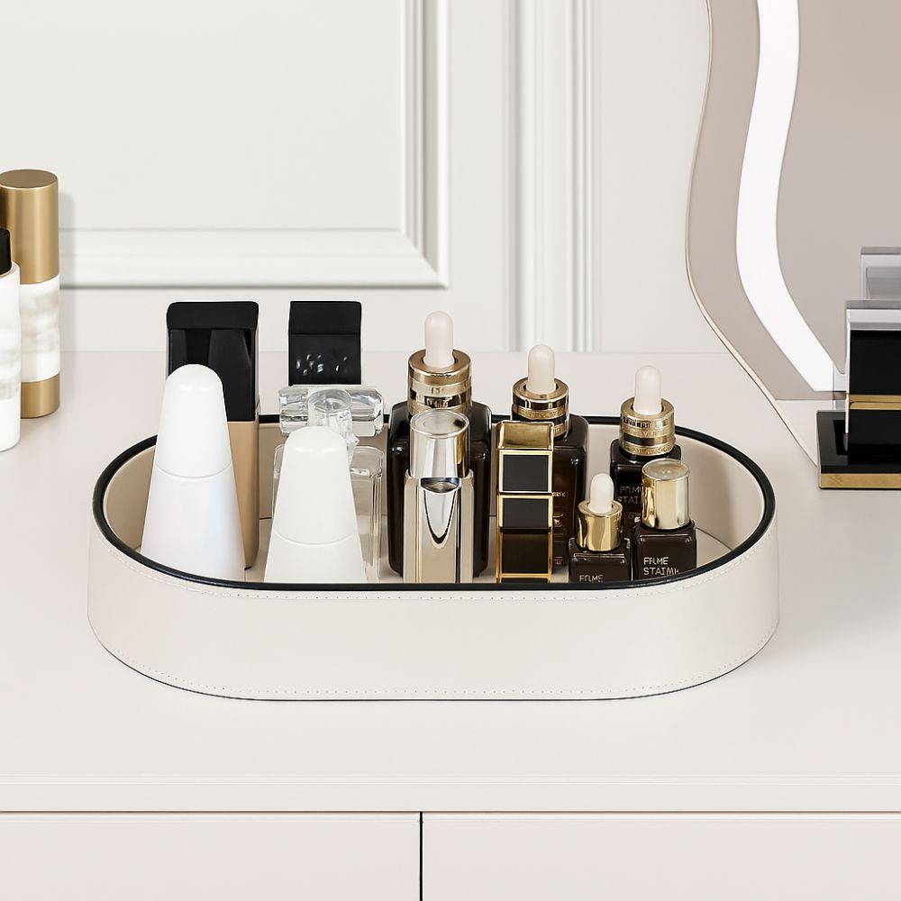 Kapsel Leder Organizer Tray