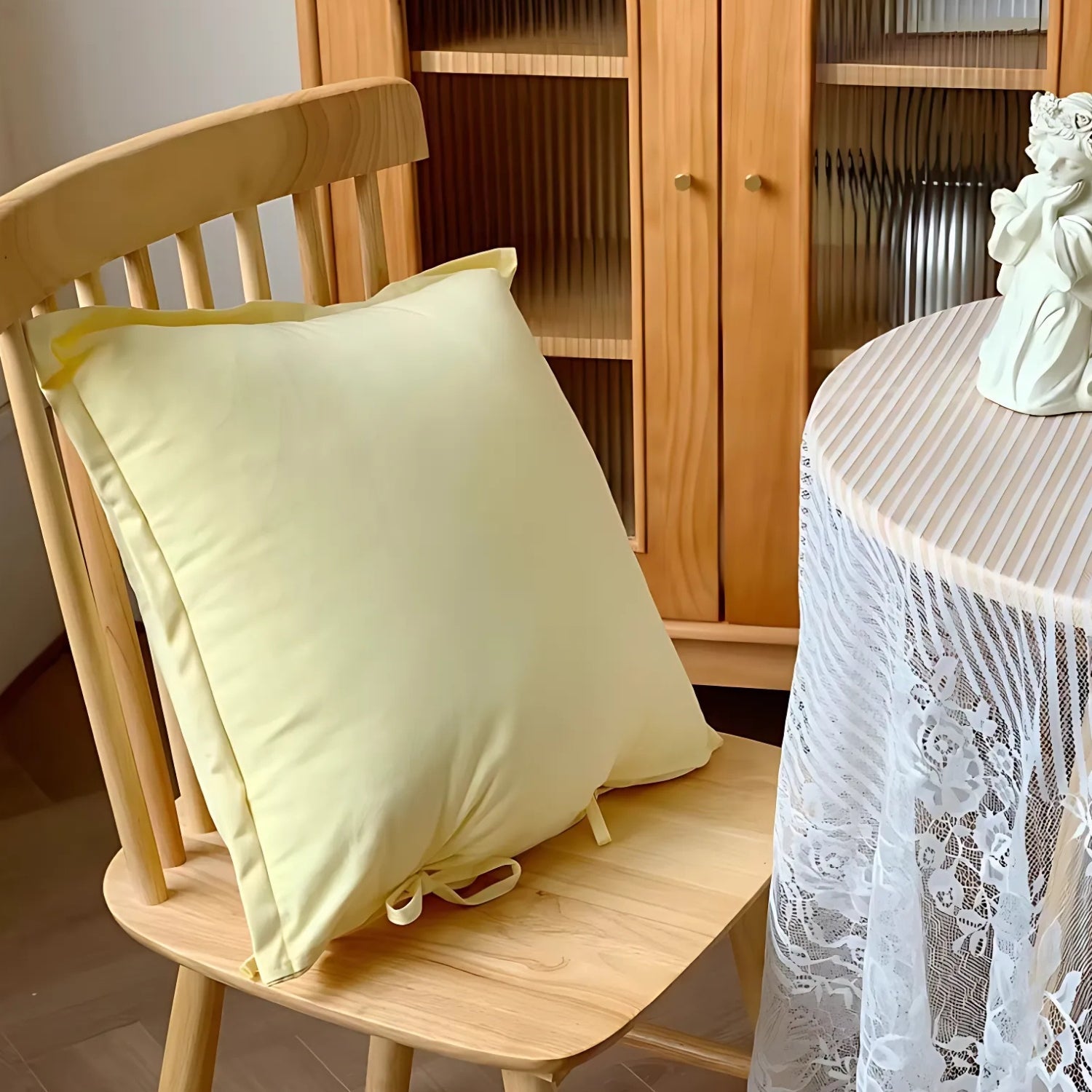 Chateau Vintage Druck Kissenbezug
