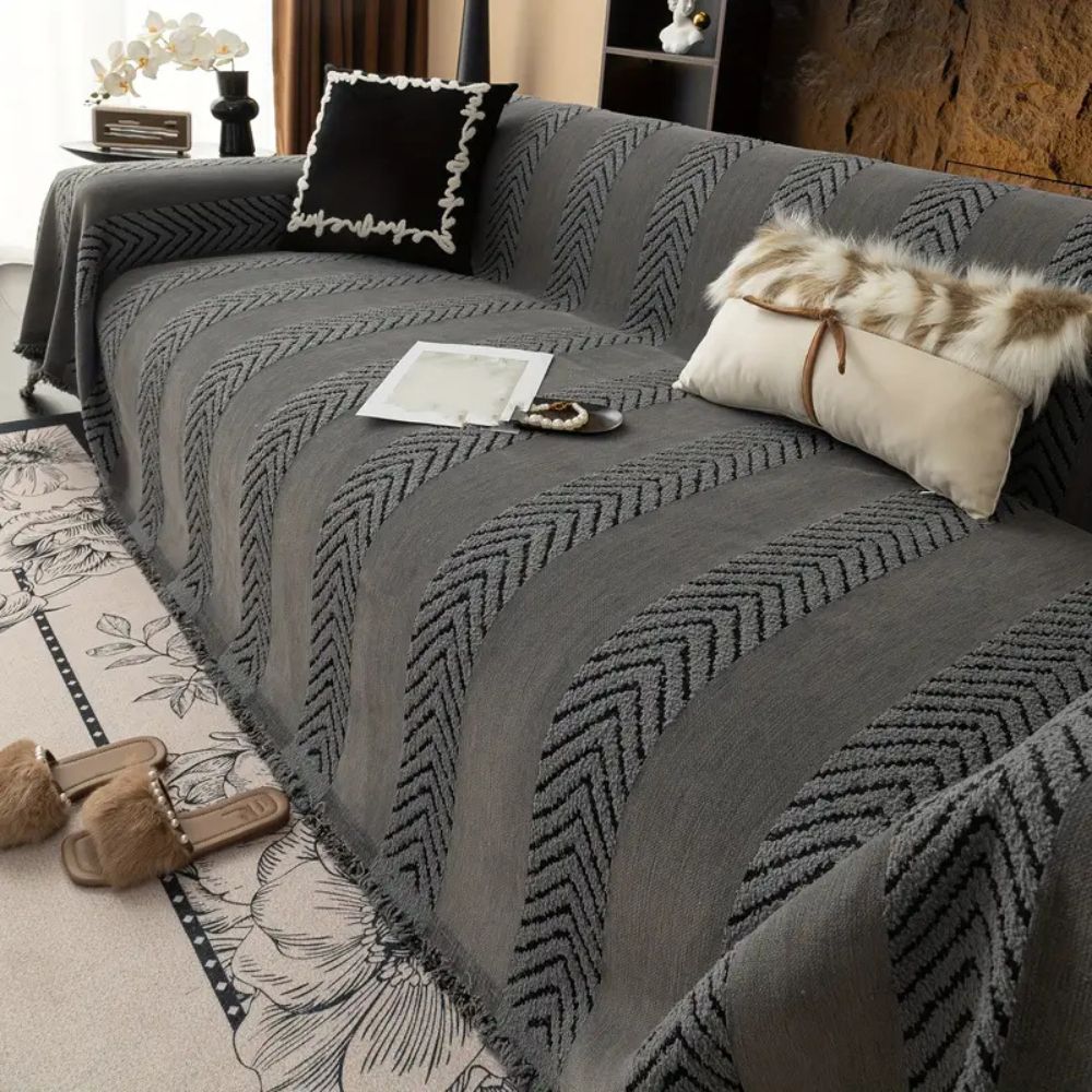 Chevron Echo Linie Sofaüberzug
