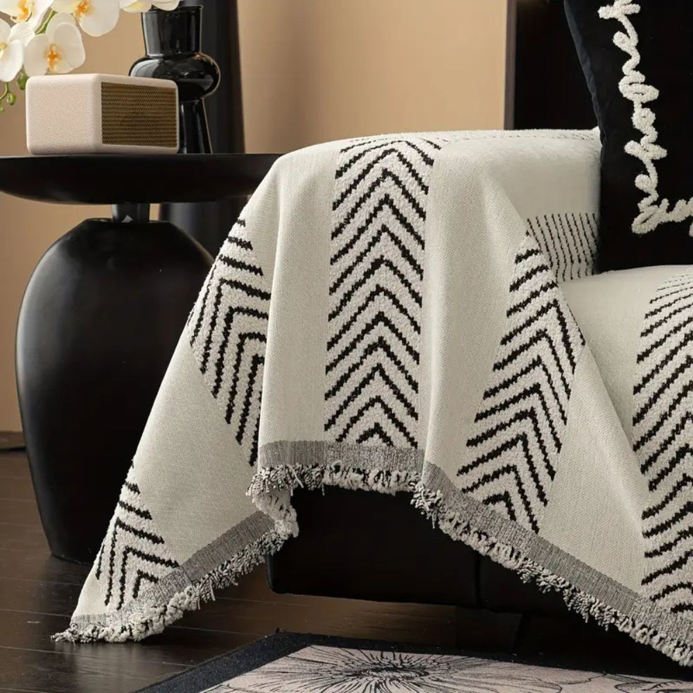 Chevron Echo Linie Sofaüberzug
