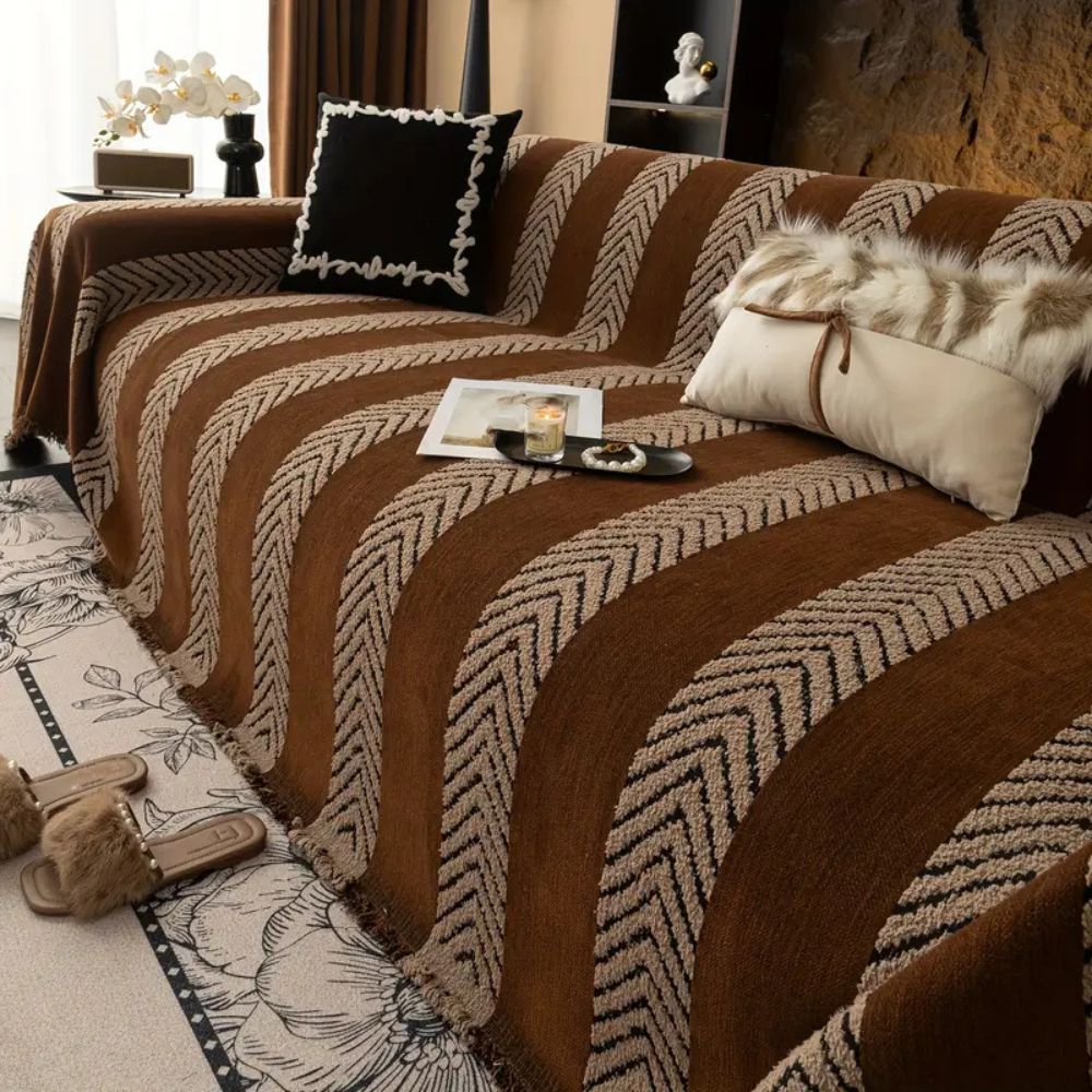 Chevron Echo Linie Sofaüberzug