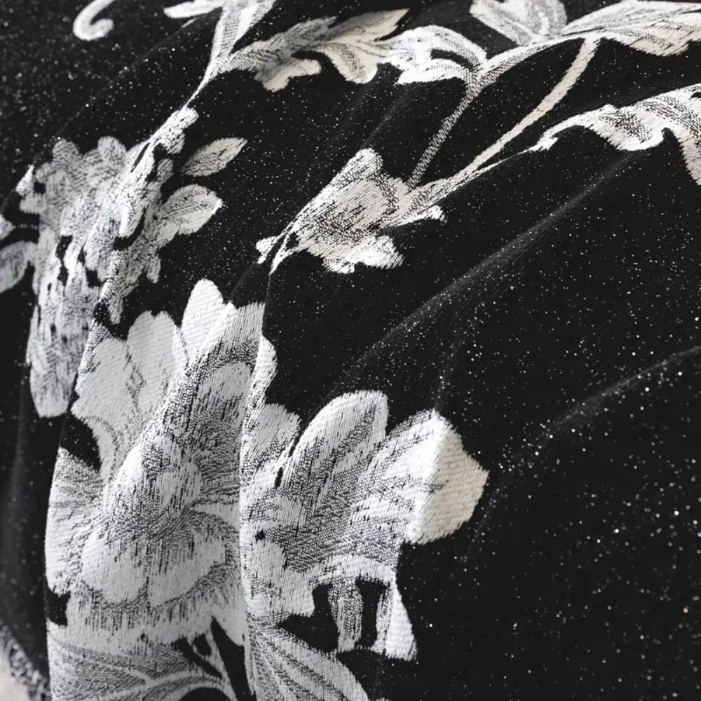 Klassische Fleur Jacquard Sofabezug