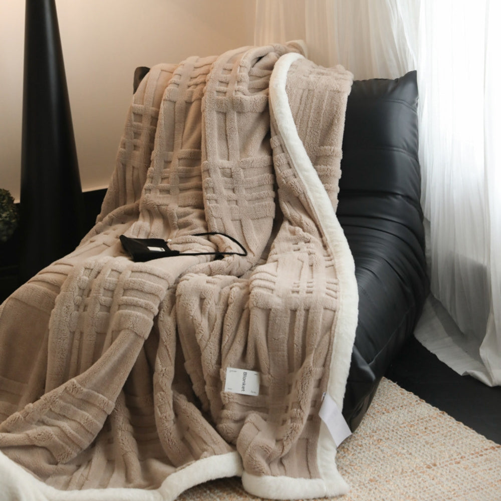 Cosmo Fluffy Winter Dreidimensionales Warmes Blanket