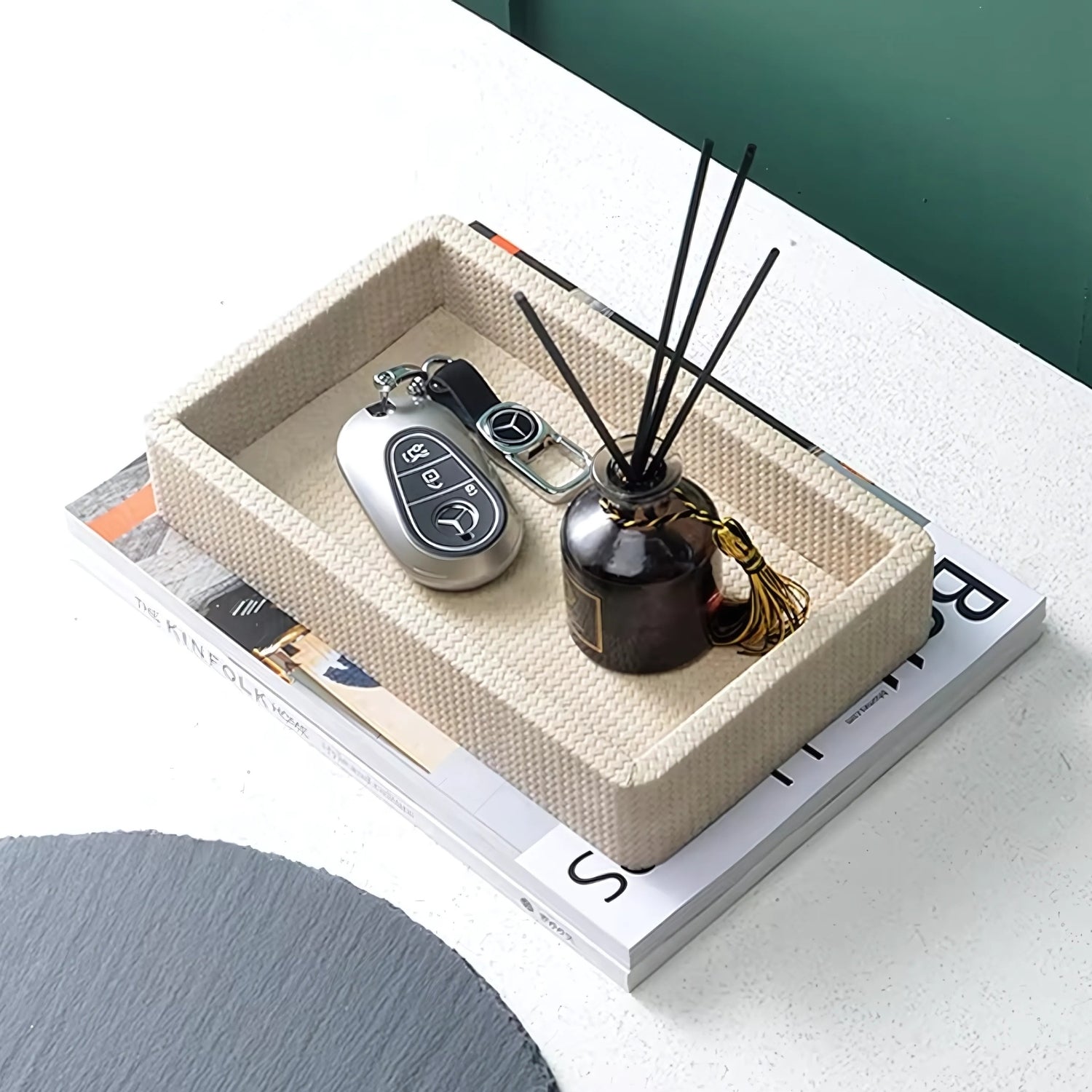Croc Luxe Organizer Tray Box