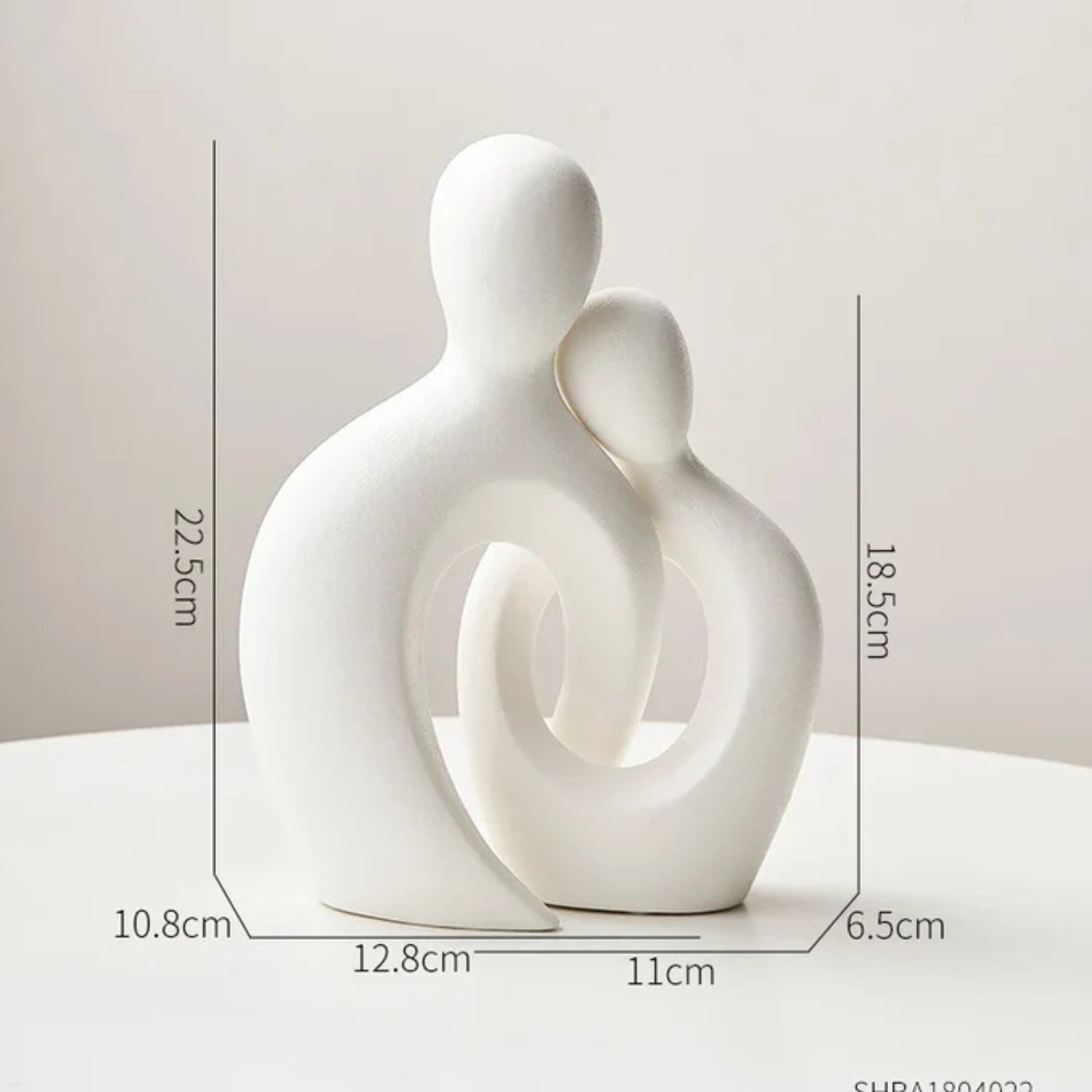 Umarmung Form Moderne Abstrakte Paar Statue