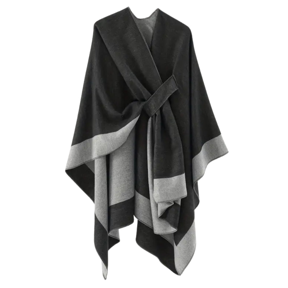 Emiree Stilvoller Drapierter Poncho