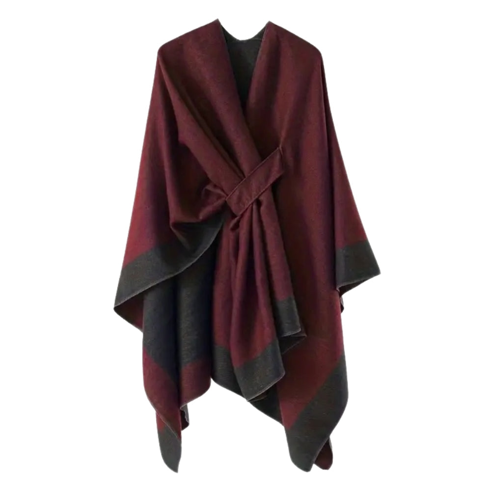 Emiree Stilvoller Drapierter Poncho