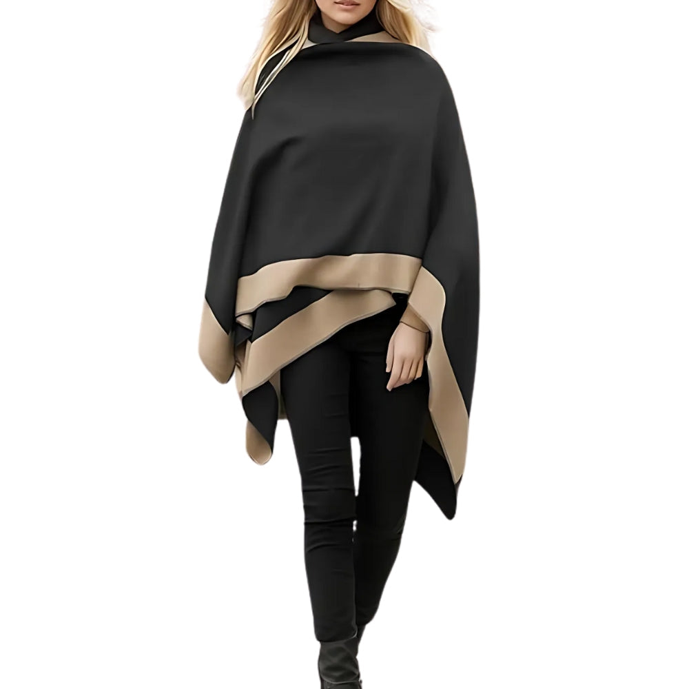 Emiree Stilvoller Drapierter Poncho
