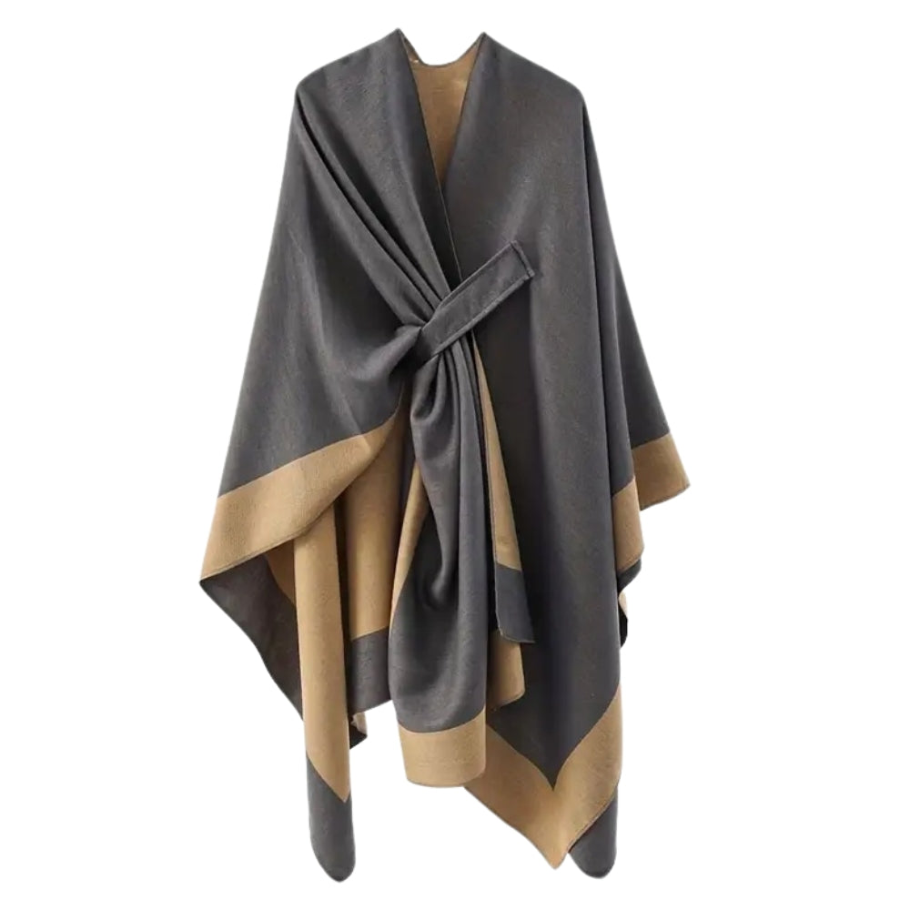Emiree Stilvoller Drapierter Poncho