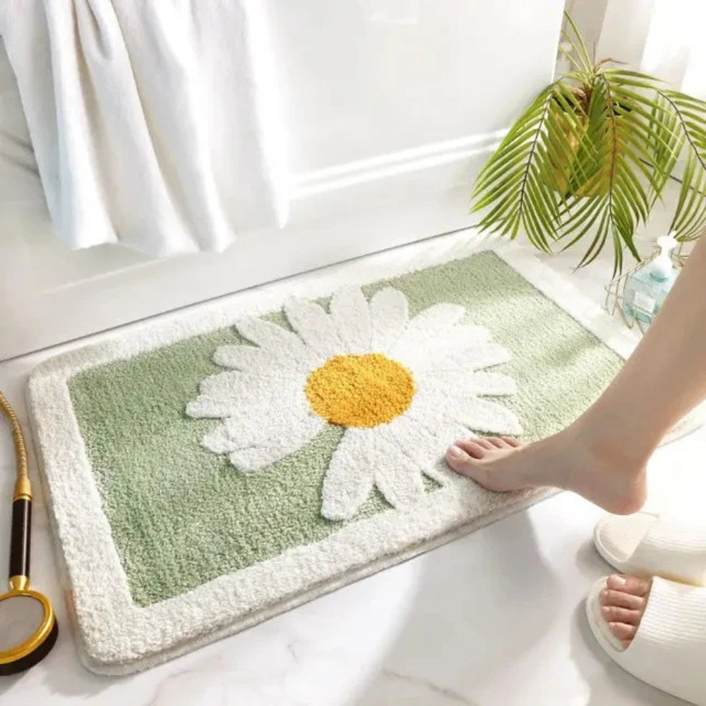 Fleur Plüsch Floral Badteppich