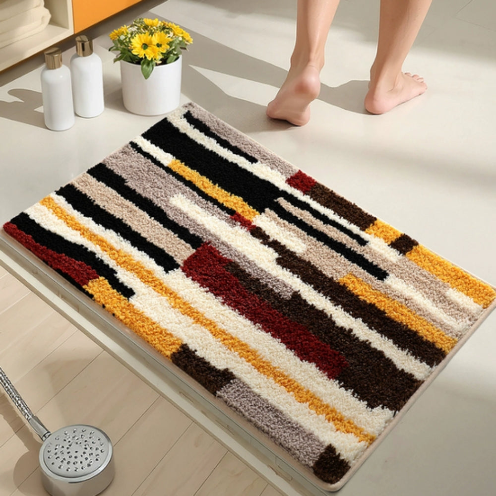Flockstreifen Absorbente Badmatte