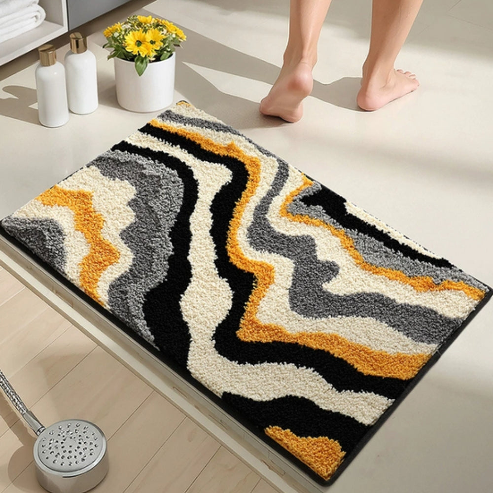 Flockstreifen Absorbente Badmatte