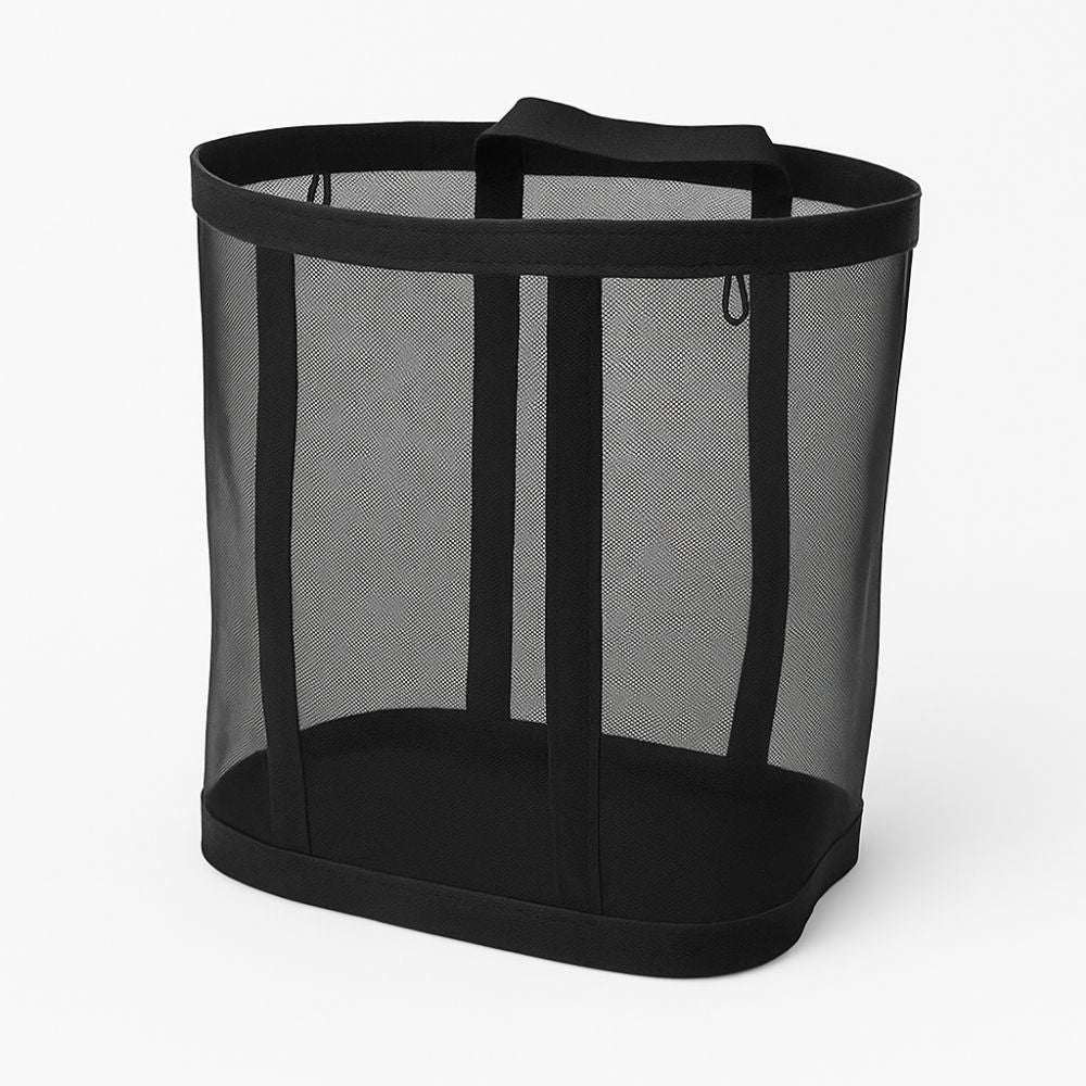 Faltbarer Mesh-Wäschekorb