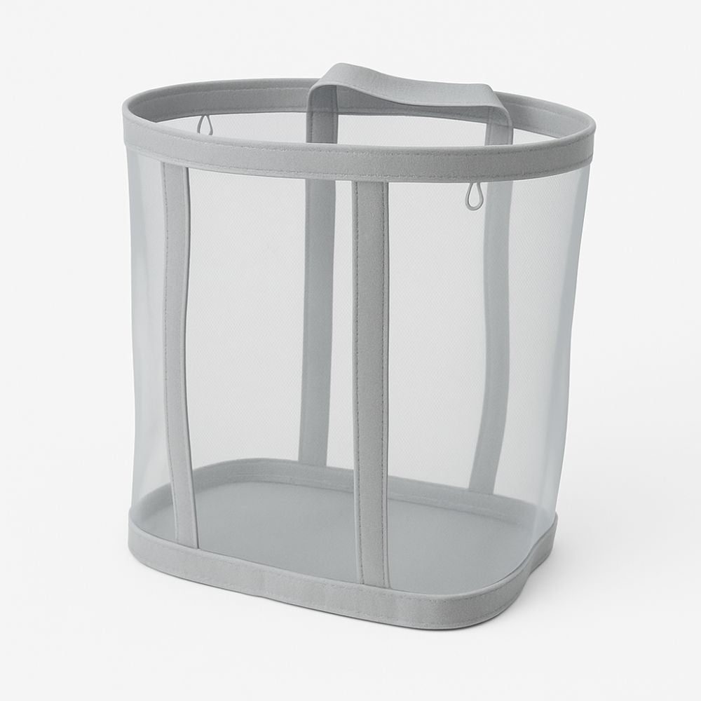 Faltbarer Mesh-Wäschekorb