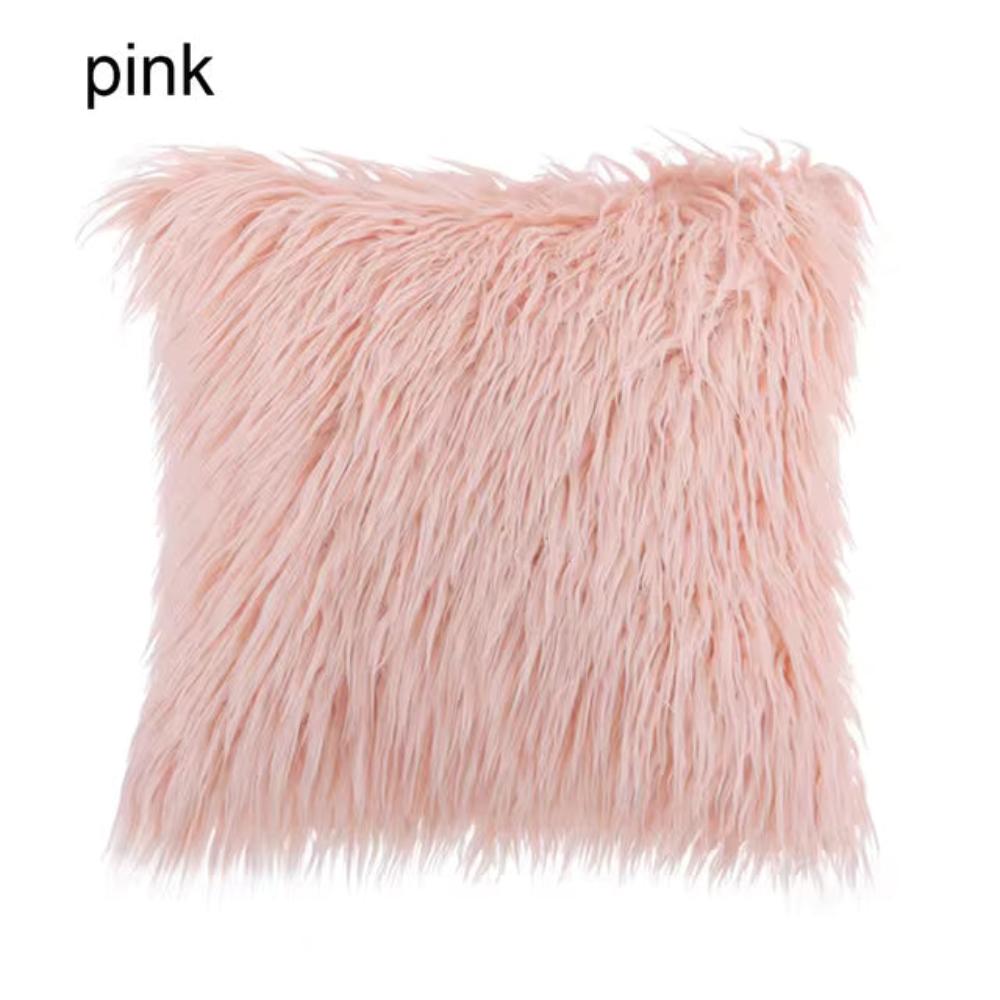 Flauschiger Chic Kissenbezug