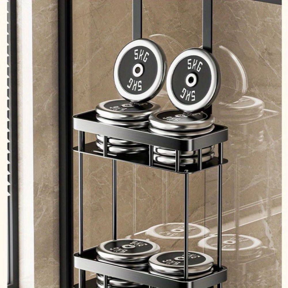 Wandhängender Caddy-Rack aus Edelstahl für das Badezimmer