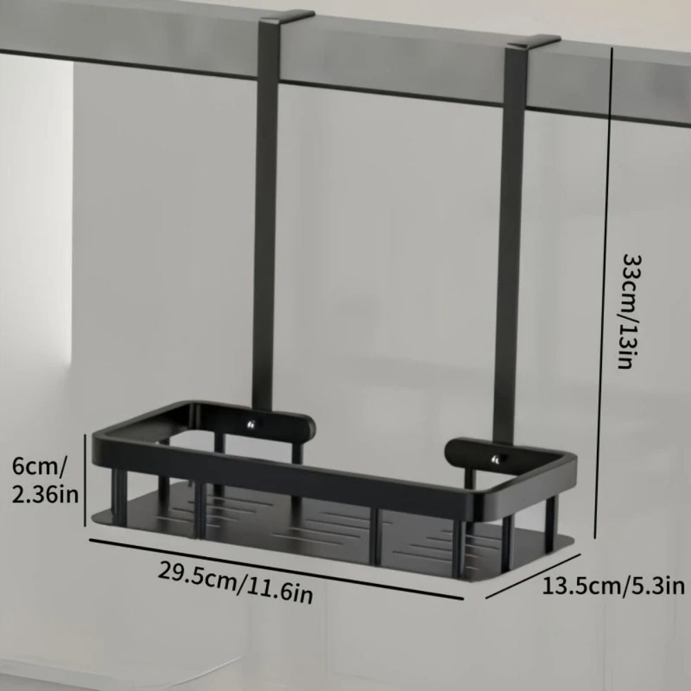 Wandhängender Caddy-Rack aus Edelstahl für das Badezimmer