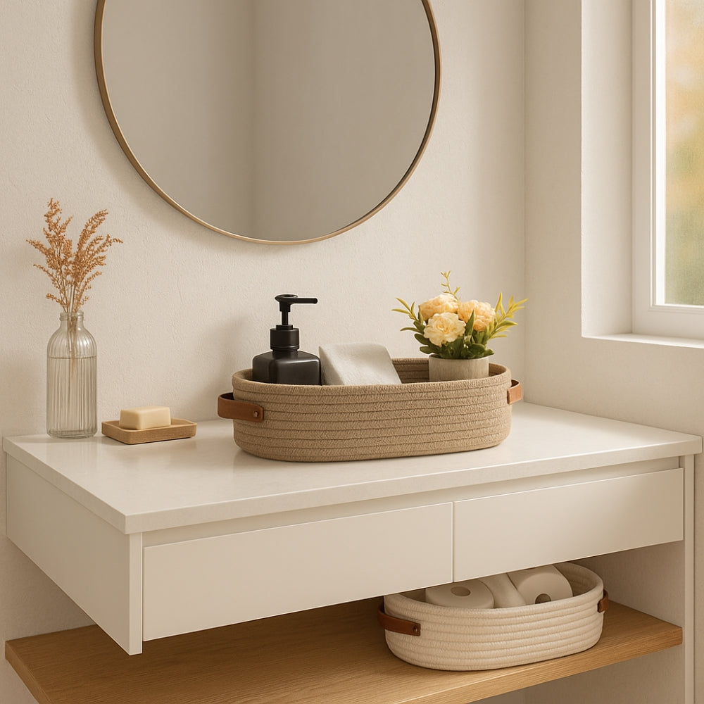 Harper Geflochtener Aufbewahrungskorb Organizer