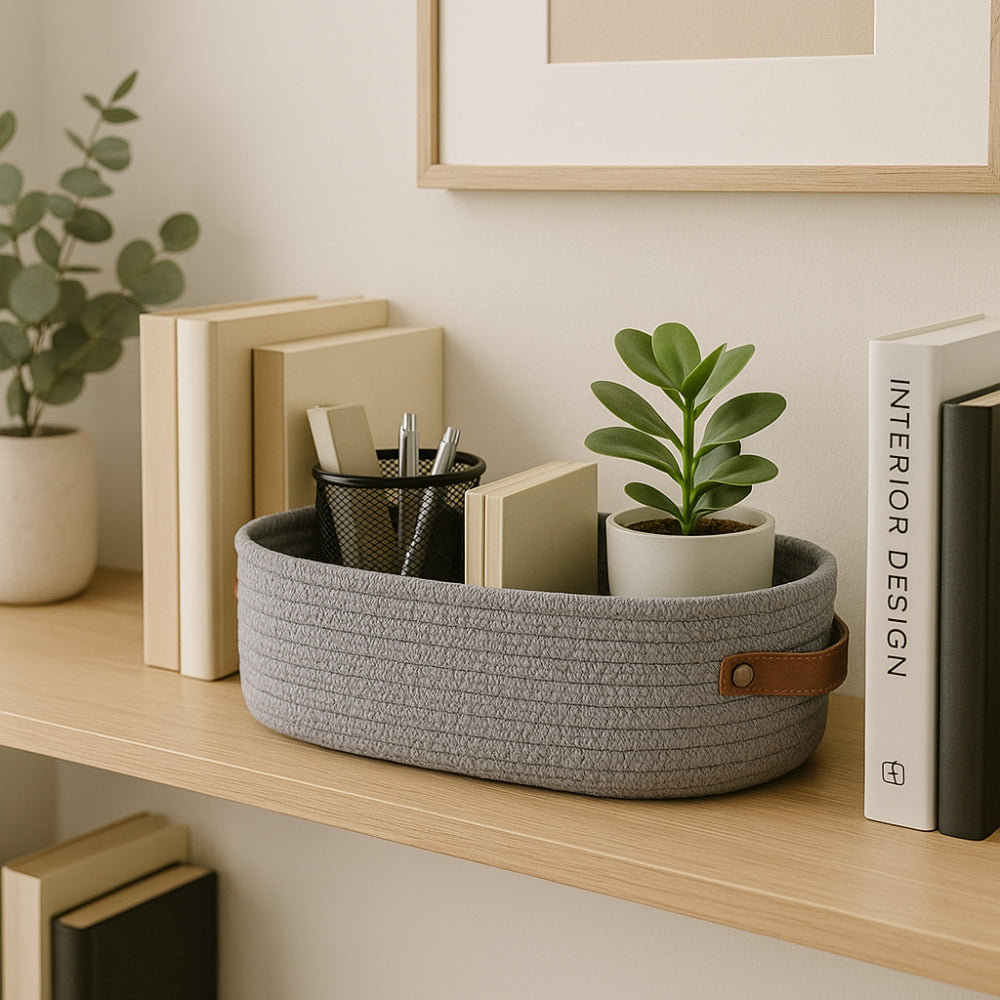 Harper Geflochtener Aufbewahrungskorb Organizer