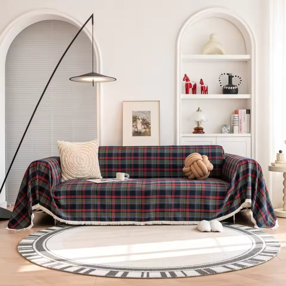 Hearthline Cottage Plaid Sofaüberwurf
