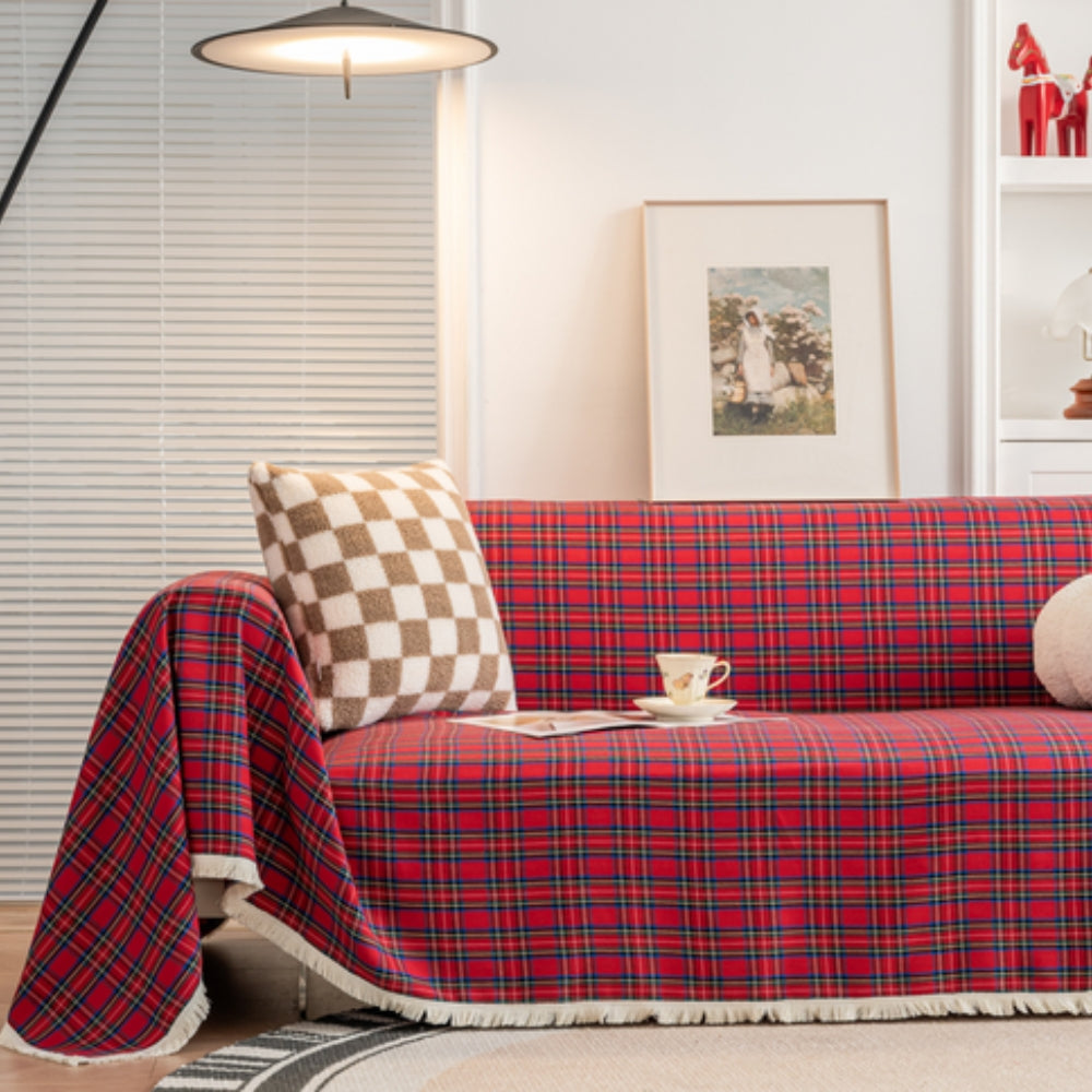 Hearthline Cottage Plaid Sofaüberwurf