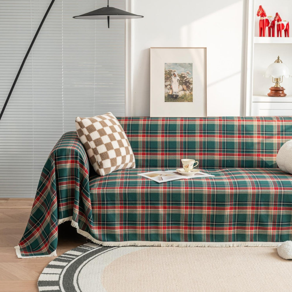 Hearthline Cottage Plaid Sofaüberwurf