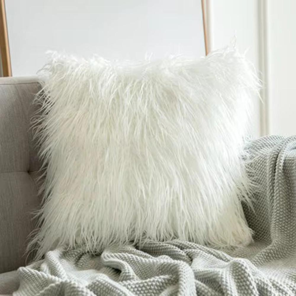 Flauschiger Chic Kissenbezug