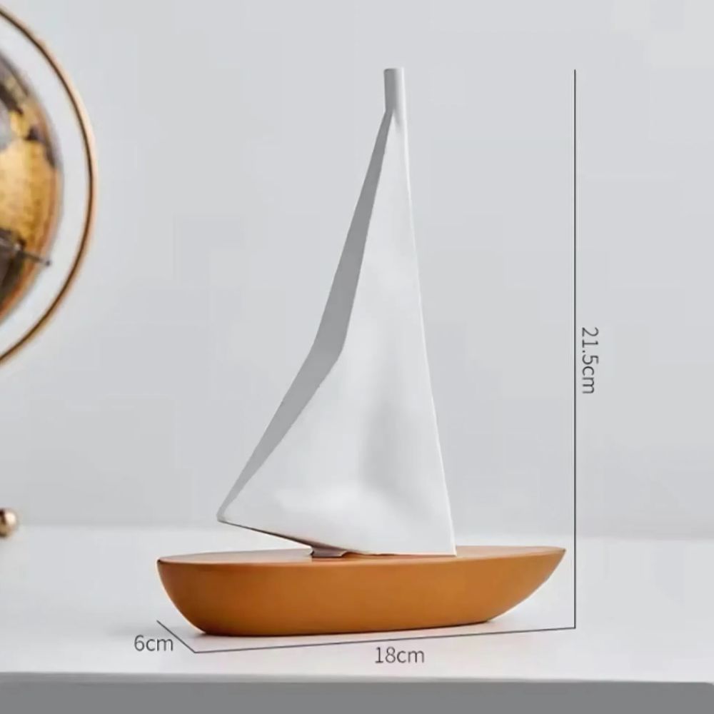 Himmlische Drift Segelboot Dekor