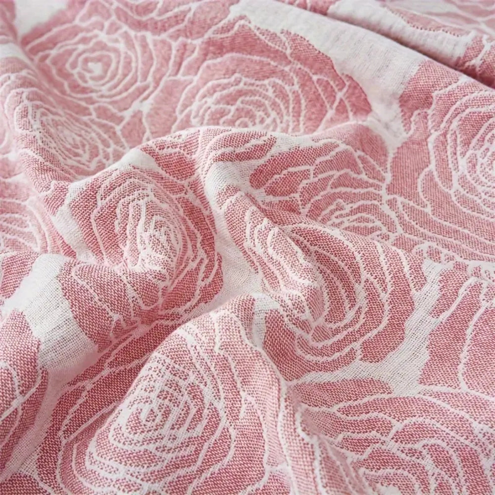 Lure Whisper Rose Baumwolldecke