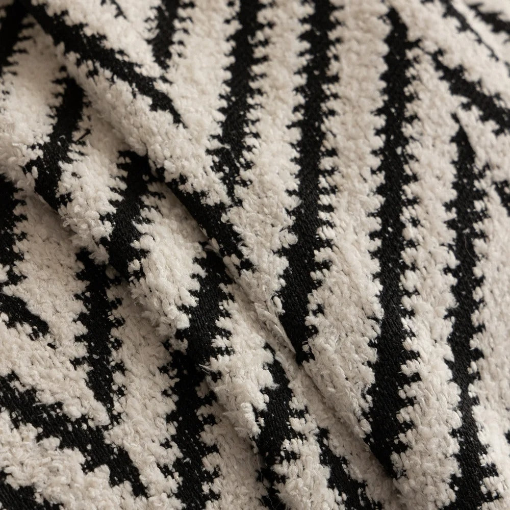 Marella Weiches Chevron Sofaüberwurf