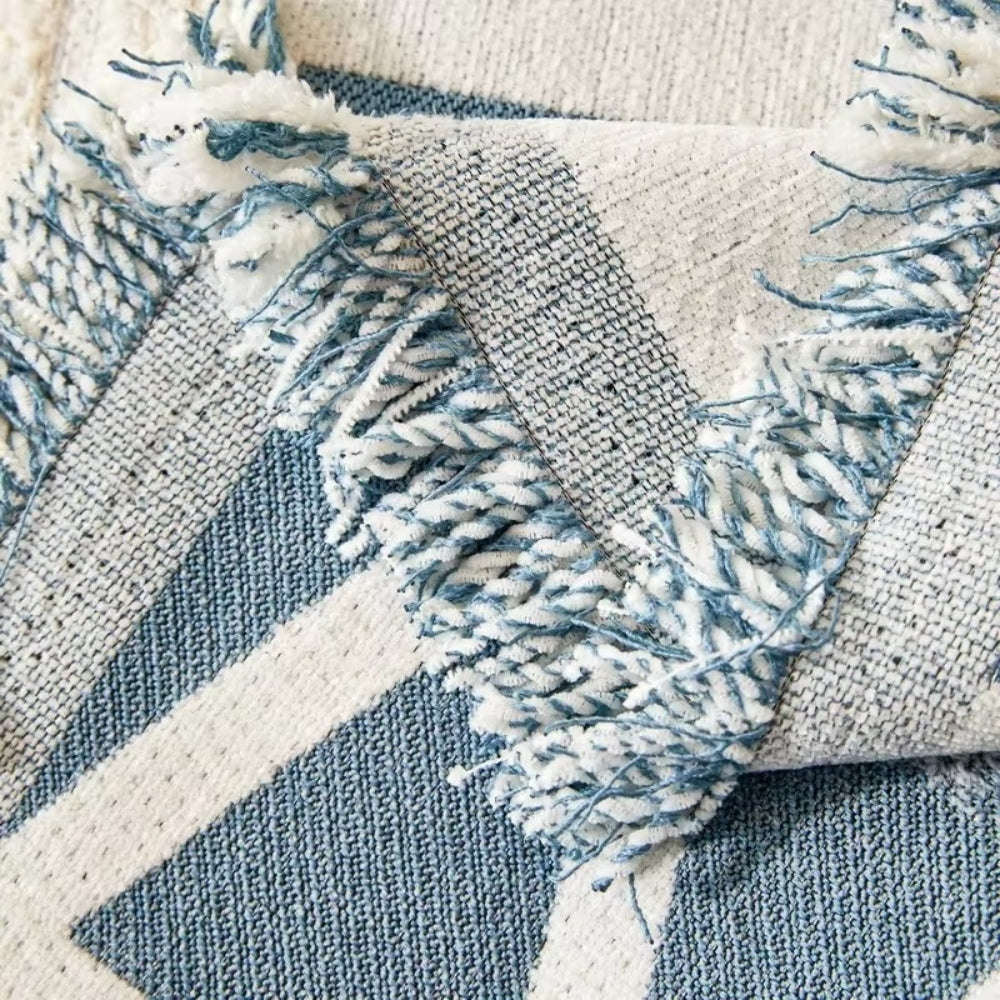 Maze Vier-Jahreszeiten Chenille Sofaüberwurf
