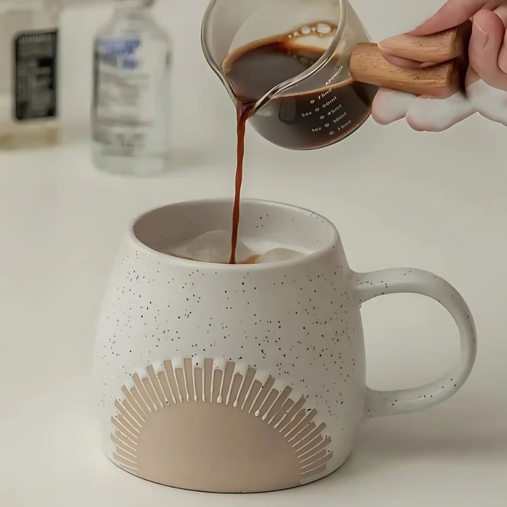 Morgen Glut Keramiktasse