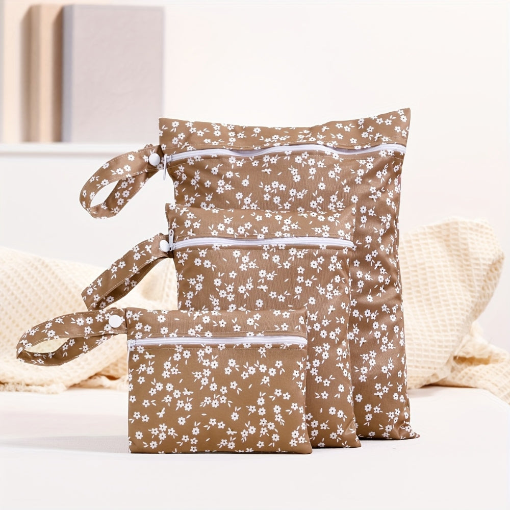 Wiederverwendbares Nappy Wet Bag Set | 3 Stück