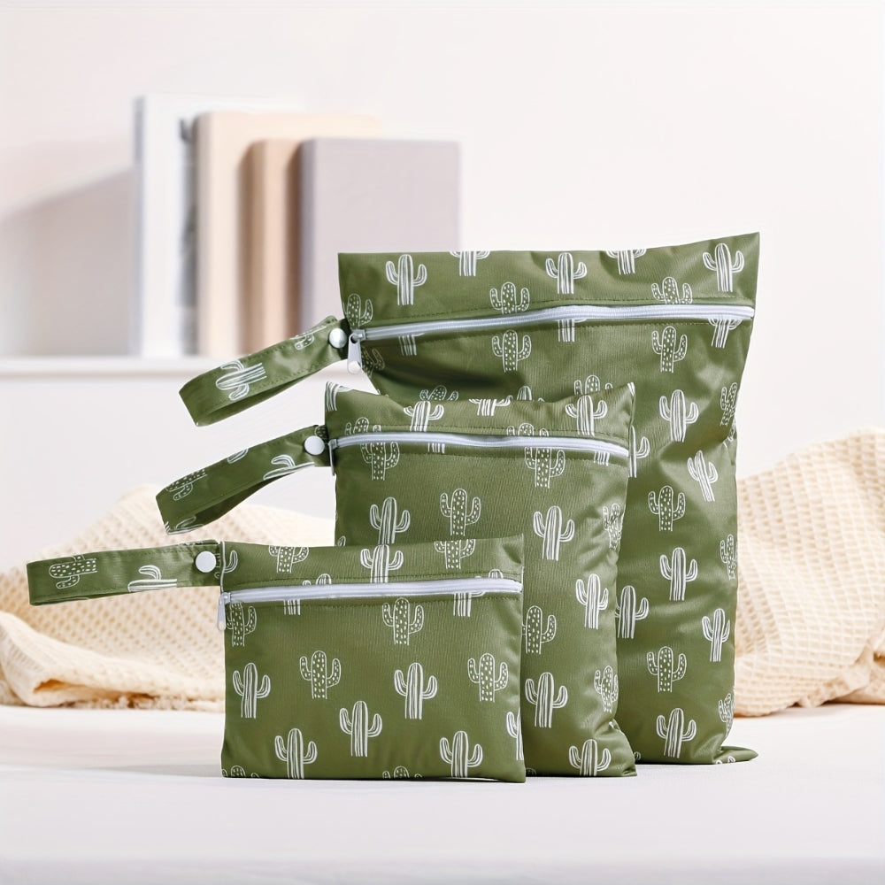 Wiederverwendbares Nappy Wet Bag Set | 3 Stück