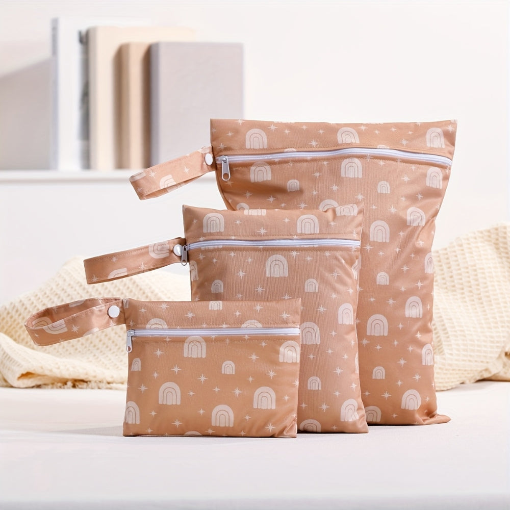 Wiederverwendbares Nappy Wet Bag Set | 3 Stück