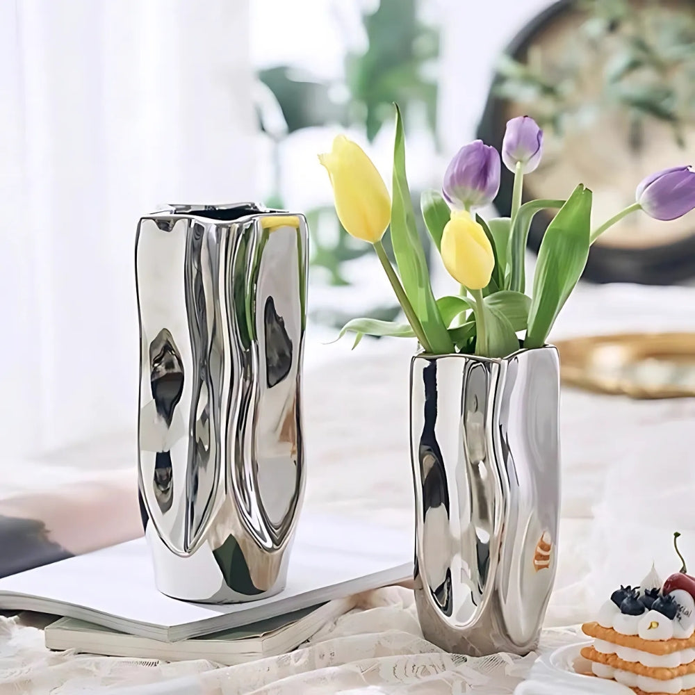 Nova Minimalistische Keramikblumenvase