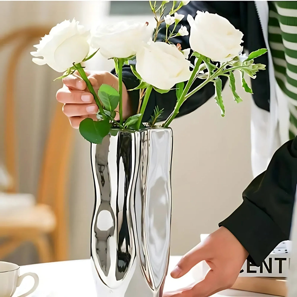 Nova Minimalistische Keramikblumenvase