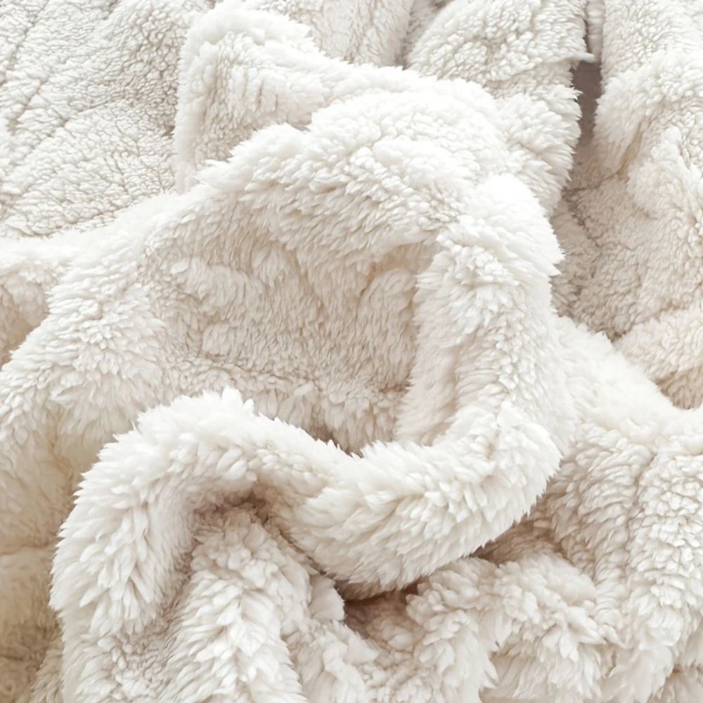 Paris Web Jacquard Fleece-Decke