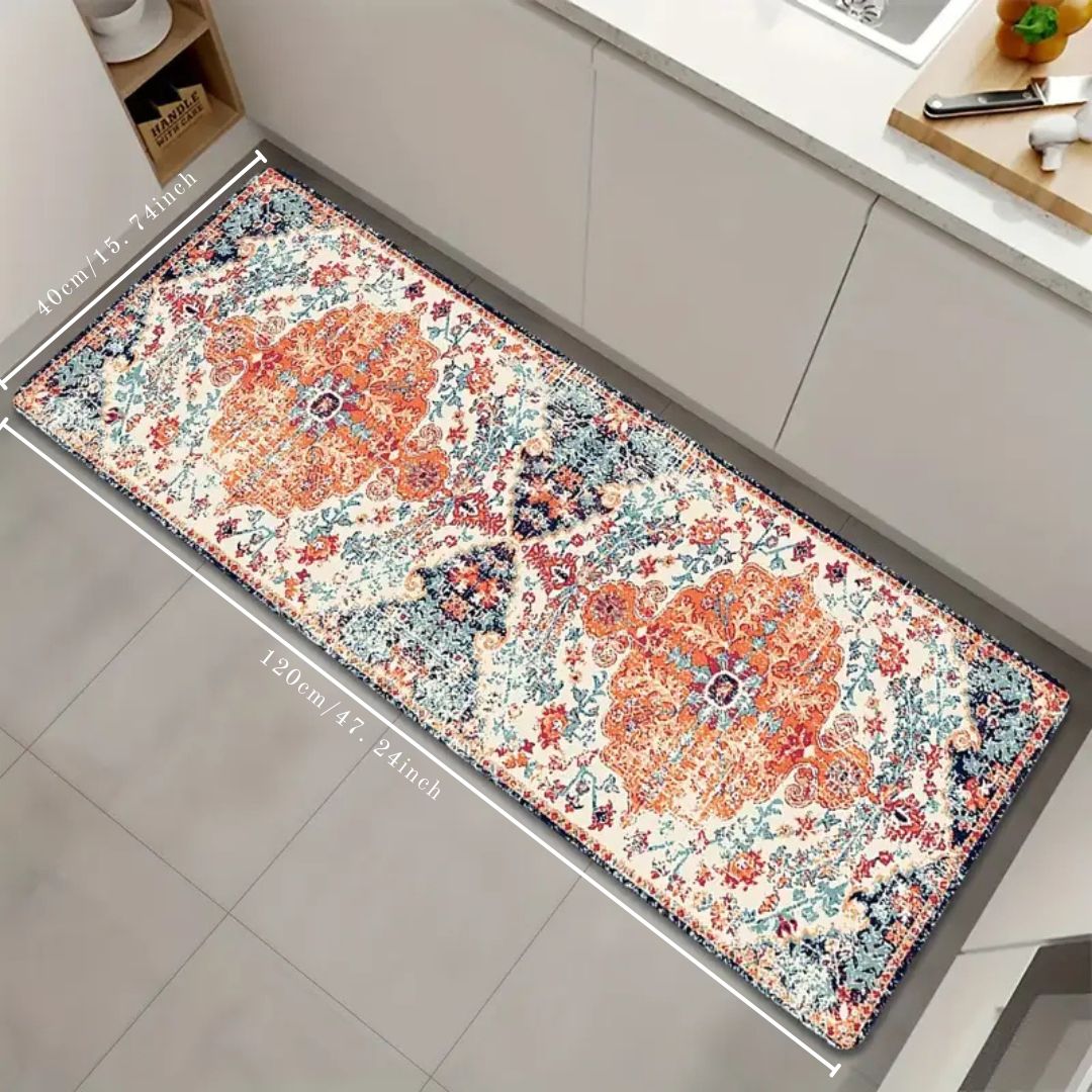 Vintage Bloom Komfort Anti-Ermüdungsmatte für die Küche