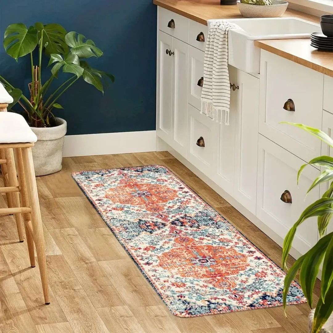 Vintage Bloom Komfort Anti-Ermüdungsmatte für die Küche
