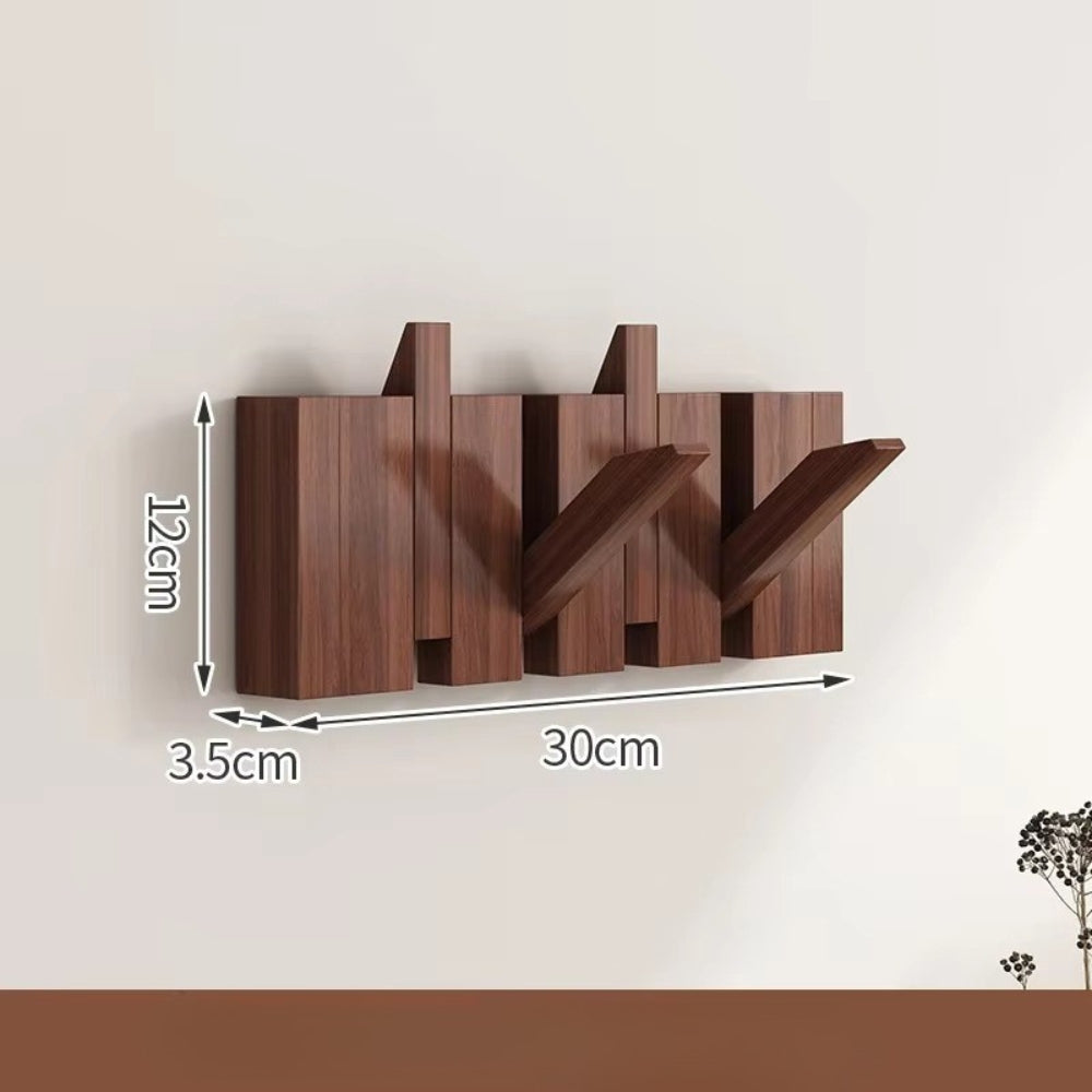 Klappbarer Holz-Wandhaken im Klavierdesign