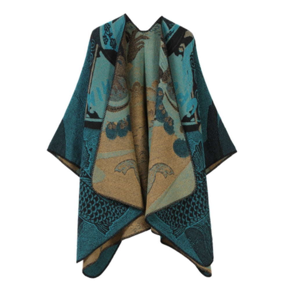 Runestone Reverie Wendeponcho