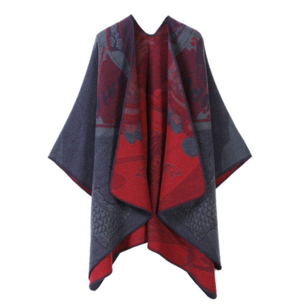 Runestone Reverie Wendeponcho